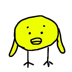 Yellow bird Kisuke.