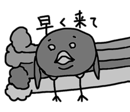 Yellow bird Kisuke. sticker #3000154