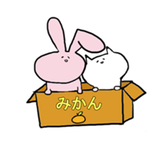 Neko&Usasan sticker #3000179