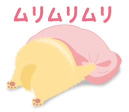 The tiny Pomeranian puppy 2 sticker #3000318