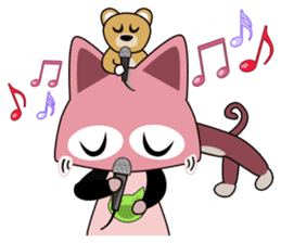 ORI'S STICKER HAT'S "OSANPO NECOKO" sticker #3000372