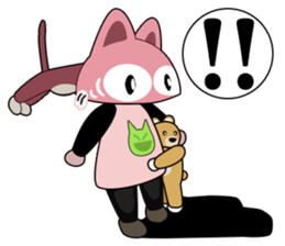 ORI'S STICKER HAT'S "OSANPO  NECOKO" sticker #3000373