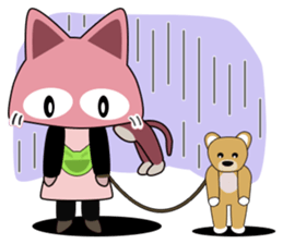 ORI'S STICKER HAT'S "OSANPO  NECOKO" sticker #3000376