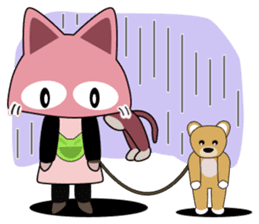 ORI'S STICKER HAT'S "OSANPO NECOKO" sticker #3000376