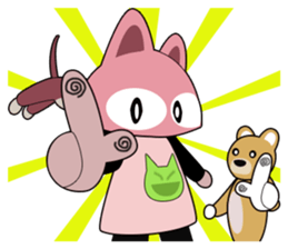 ORI'S STICKER HAT'S "OSANPO  NECOKO" sticker #3000377