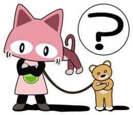 ORI'S STICKER HAT'S "OSANPO NECOKO" sticker #3000382