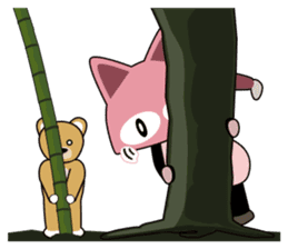 ORI'S STICKER HAT'S "OSANPO NECOKO" sticker #3000385