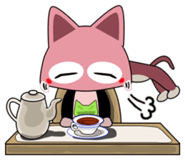 ORI'S STICKER HAT'S "OSANPO NECOKO" sticker #3000387