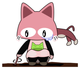 ORI'S STICKER HAT'S "OSANPO  NECOKO" sticker #3000389