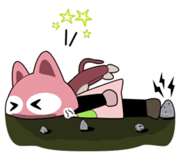 ORI'S STICKER HAT'S "OSANPO NECOKO" sticker #3000390