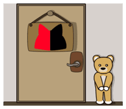 ORI'S STICKER HAT'S "OSANPO NECOKO" sticker #3000391