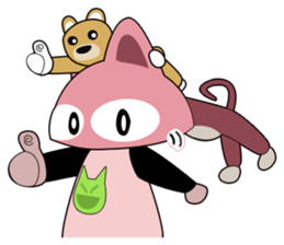 ORI'S STICKER HAT'S "OSANPO  NECOKO" sticker #3000393