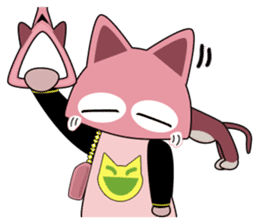 ORI'S STICKER HAT'S "OSANPO NECOKO" sticker #3000396