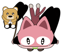 ORI'S STICKER HAT'S "OSANPO NECOKO" sticker #3000402