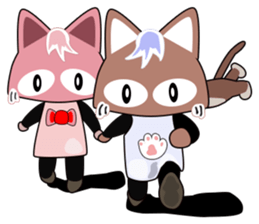 ORI'S STICKER HAT'S "OSANPO  NECOKO" sticker #3000409