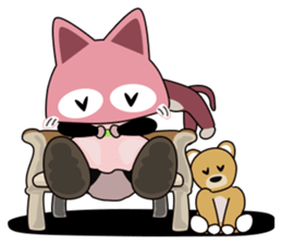 ORI'S STICKER HAT'S "OSANPO  NECOKO" sticker #3000410