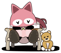 ORI'S STICKER HAT'S "OSANPO NECOKO" sticker #3000410