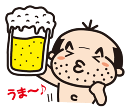 A pretty uncle sticker #3000588