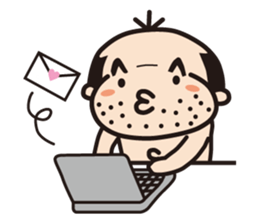 A pretty uncle sticker #3000590