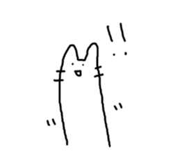 Rabbit mock sticker #3000673