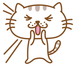 Lovable cat couple2 ENG sticker #3000830