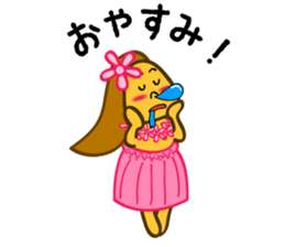 Hawaiian Hula Girls sticker #3000940