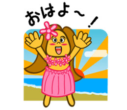 Hawaiian Hula Girls sticker #3000947