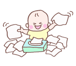 Kawaii Baby Sticker 2.0 sticker #3001014