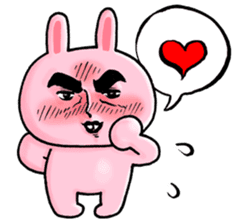 Cute no face of animals sticker #3001256