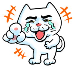 Cute no face of animals sticker #3001274