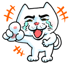 Cute no face of animals sticker #3001274