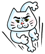 Cute no face of animals sticker #3001277