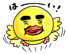 Cute no face of animals sticker #3001281