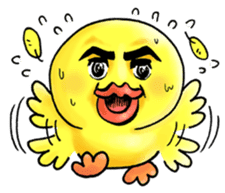 Cute no face of animals sticker #3001282