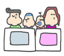 honobono familys sticker #3001564