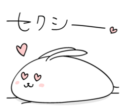 elastic rabbit sticker #3001677