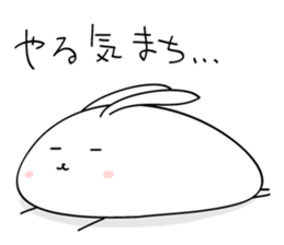 elastic rabbit sticker #3001678