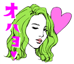 Funnyface and message sticker #3002135