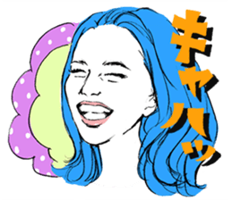 Funnyface and message sticker #3002141