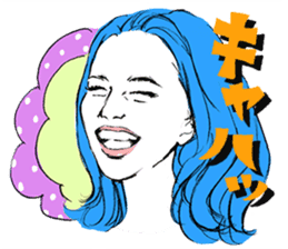 Funnyface and message sticker #3002141