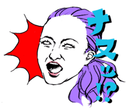 Funnyface and message sticker #3002149