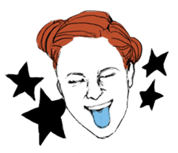 Funnyface and message sticker #3002154