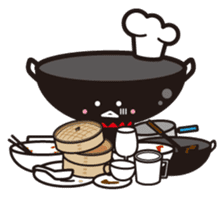 Chinese wok chan sticker #3002245