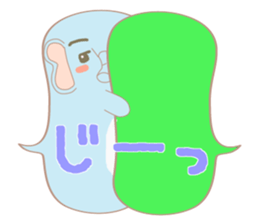 Speech balloon "Talking elephant" sticker #3002416