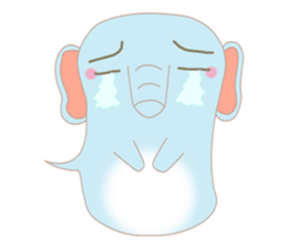 Speech balloon "Talking elephant" sticker #3002449