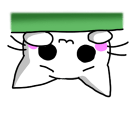 gentle cat 2 sticker #3002452