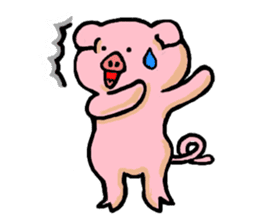LOVELY PIG Vol.2 sticker #3002587