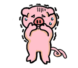 LOVELY PIG Vol.2 sticker #3002603