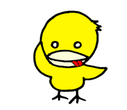 QUTE  DUCK sticker #3002737