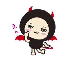 I borrow the hand of the DEVI. Feelings sticker #3002984